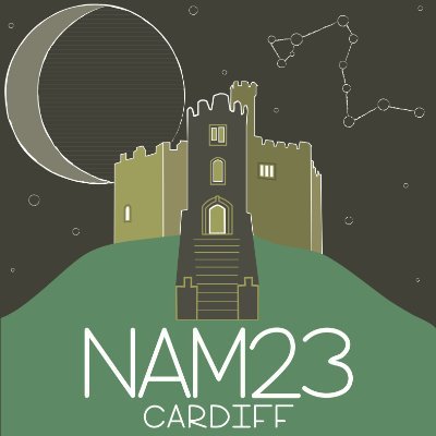 Official account for the @RoyalAstroSoc National Astronomy Meeting 2023, held @cardiffuni, hosted by @cardiffPHYSX .  
⭐ 3-7 July 2023 ⭐ Hybrid Conference