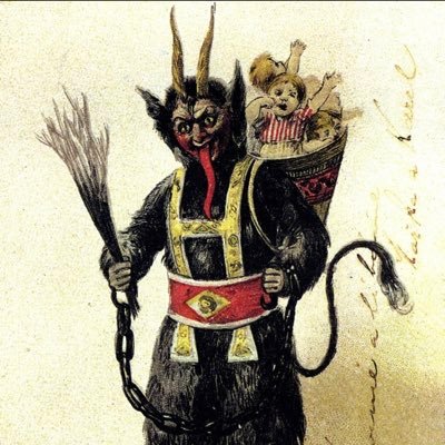 Nur ein kranker Krampus tötet Kinder zu Weihnachten