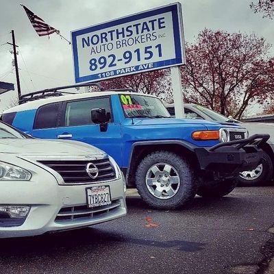 Welcome to Northstate Auto Brokers! We are a used car dealership in Chico, CA! See our inventory and follow sales events here on Twitter!