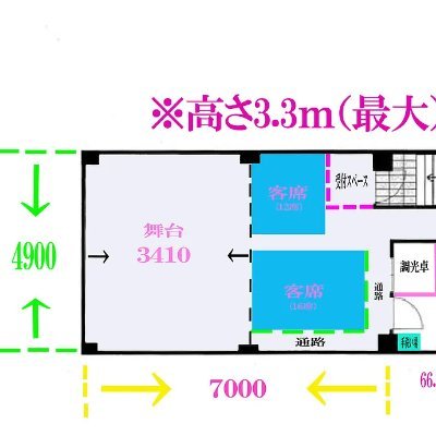 激安演劇スペース。カメラ1台・撮影可能！無料貸出。Wi-Fi(有線)完備。音響・照明など誰でも操作可能！系列店：アルネ543・スタジオ543
小屋入り後の便利な【LINEスタンプ】https://t.co/yTiD8kvibn…
杉並区西武新宿線上井草駅北口徒歩1分。
 tell :070-6488-8720