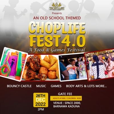 A food, games and music festival