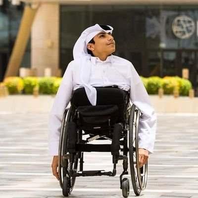 Ghanim Muhammad Al-Muftah is a Qatari YouTuber and philanthropist with caudal regression syndrome. In 2017, he was Qatar's youngest entrepreneur at 15.