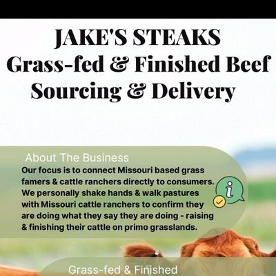 jakesteaks1's profile picture. Bulk beef & bison - nutrient dense. Raised & finished on grass. Nationwide home delivery. We will buy you a chest freezer. DM STEAK!