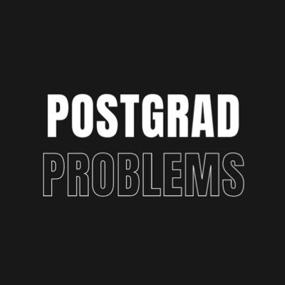 PostGradProblem Profile Picture