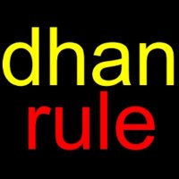dhan rule(@DhanRule) 's Twitter Profile Photo