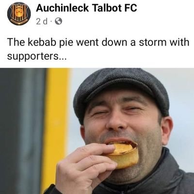 Weird is just a side effect of awesome.
Big Auchinleck Talbot supporter.
Scotland.