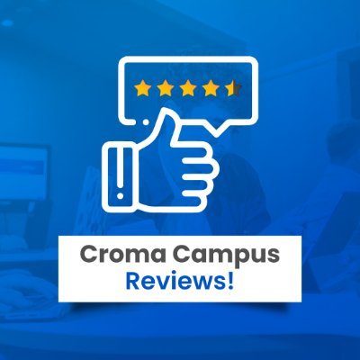 cromacreviews's profile picture. Croma Campus has been in the education industry for last two decades & has been imparting qualitative training to its students along with placement assistance.