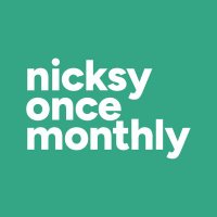 Nicksy Once Monthly(@oncemonthlyblog) 's Twitter Profile Photo