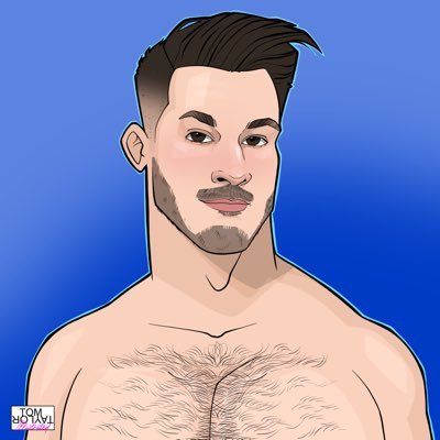 NSFW! No one under 18! Bisexual top looking for fun and friends. He/Him Profile by @tomtillustrated