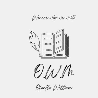 We are what we write, from birth till death
poet🤗
writer🙏