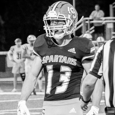 Sparta HS'23/GPA-3.6
SAT-1450/6'1-200lbs/LB-WR 
1st Team All Conference/1st Team All County LB
HC-Frank.Marchiano
973-714-8854 NCAA-ID#2201407880
973-529-3283