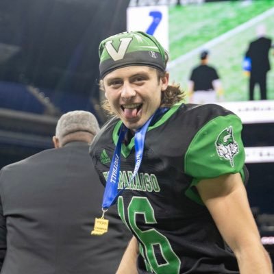 Valparaiso High School, 4.43 GPA |10.93 100| '24 Football | Track | DB/ATH | All-State All-Area All-Conference State Champ tylerverschure16@gmail.com