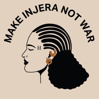 Get the official Make Injera Not War tee & tote! 100% of our profits will support those being directly affected by this war. (🔗 in bio) #MakeInjeraNotWar