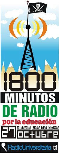 Transmisión maratónica de 1800 min. de radio por la educación, que comienza el jueves 27 a las 12 hrs, a través de http://t.co/sBk6bMpnPg.