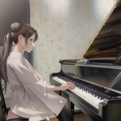 まーりゃ(中3)です❣️ピアノ🎹が好きです❣️演奏会には沢山行って勉強したいです！ベートーヴェンが好き♡母アカウント【＠maritodaisy】 ヘッダーはてぃゆさん（@thiyu_smile8）が作ってくださいました✨