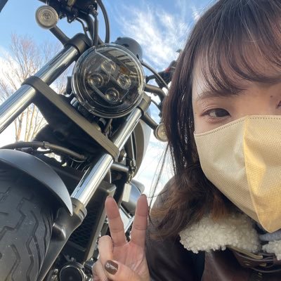 バイク初心者日記。社会人。🦐の会社で働いてます🐱。24ちゃい。愛車 Rebel250 #レブル250