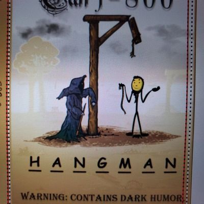 Author of dark, dark humor. Irreverent and NOT for the thin of skin. Check out,  Call 1-800-Hangman,  on  Amazon https://t.co/dNOBYatr0V  
    ✡️ ✝️