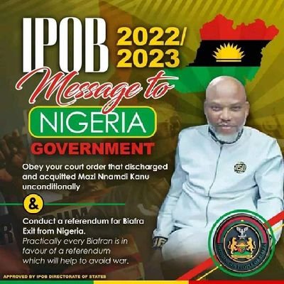 Biafra first!!!.I love my Nation Biafra the land of rising sun filled with milk and honey https://t.co/1lk1UsibBz Mother land I love you.