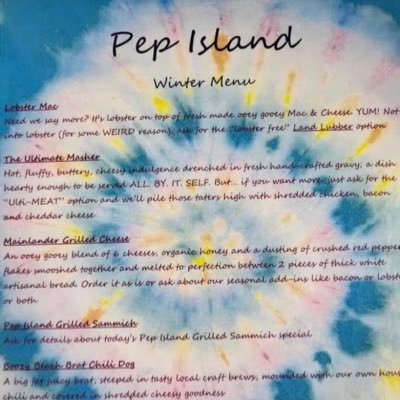 We make great mobile food all year long... Summer heat? No sweat! Sub zero winter temps? We'll still be living it up Island style! Come check us out!