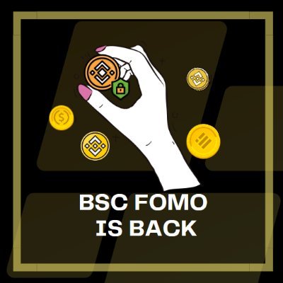 bscfomoisback's profile picture. We've come to bring back the bsc FOMO !

https://t.co/jqDAYfJlAx
