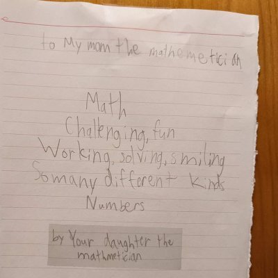 NDmathgal's profile picture. Catholic; math professor; love my family, math, games, Notre Dame, and Weird Al.