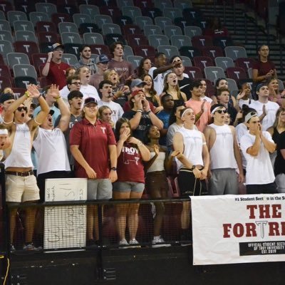 The Official Student Section of Troy University DM us to be a member Insta: @the_fortress_troy