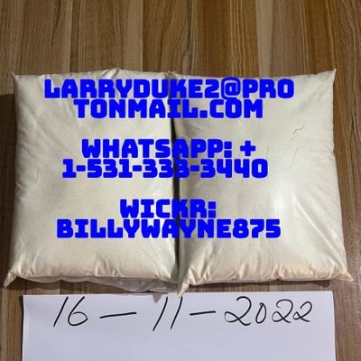 WICKR ID: BILLYWAYNE875  TOP GRADE RESEARCH CHEMICALS 
Discrete packaging, express doorstep delivery payment via BITCOIN. WHATSAPP/TEXT:+15313333440