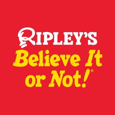 The Official Twitter of Ripley’s Believe It or Not!—where seeing is believing and it’s rude not to stare! #BelieveItorNot