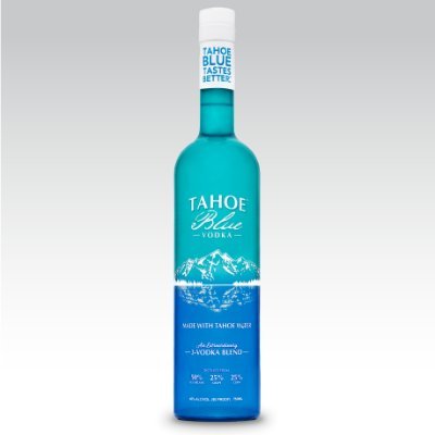 TAHOE BLUE TASTES BETTER. | Award Winning Vodka | Uniquely Blended | Distilled To Perfection | Gluten-Free | 40% ABV | 21+ Only | Please Drink Responsibly🍸
