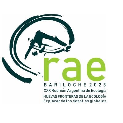 XXX Reunión Argentina de Ecología.
Nuevas fronteras en ecología, explorando desafíos globales 🌏🌎🌍
17-20 de Octubre 2023 en Bariloche