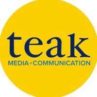 Teak Media + Communication(@TeakMedia) 's Twitter Profile Photo
