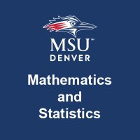 MSUDenver Math & Stats(@MSUDenverMAST) 's Twitter Profile Photo