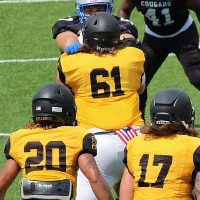 Adrian College football🐶💛🖤26'
Offensive Lineman
6'5 310
#LLKR❤️🕊