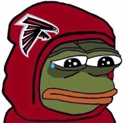 Upset Falcons fan