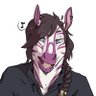 Pundazebra's profile picture. 🇫🇷 | 31 | he | Queer / NB | Disabled | AntiFa | Furry | Zebra | Secretary for @TeamChaShark | Artist | @Mlice_the_hyena - PP and banner