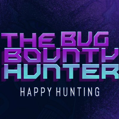 The channel 'The Bug Bounty Hunter' is now on Twitter.

✉️hello@thebugbountyhunter.com