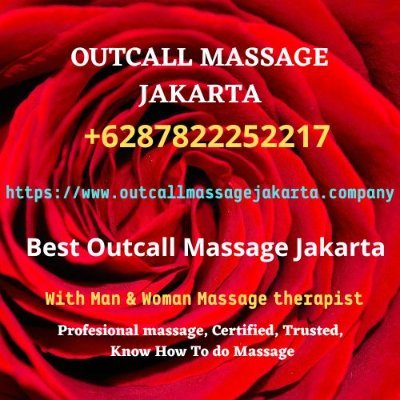 OUTCALL MASSAGE JAKARTA 087822252217
Provide Profesional Outcall Massage Jakarta Service for Hotel/apartment/Trusted therapist
bestoutcallmassage#outcallmassage