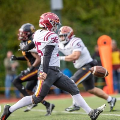 Punter,holder 5’9 195 lbs,De Anza College (Juco) 2 years eligibility with another redshirt year! NCAA ID 2209678877 3.64 GPA phone- (408)691-8195