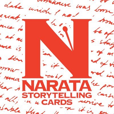Narata Storytelling Cards, 200 illustrated cards. Great brainstorming tool for novelists and filmmakers. $40 on https://t.co/2iBonUuJ5v. Free US Shipping.
