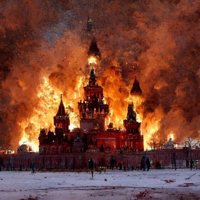 Enjoy watching Russia on fire