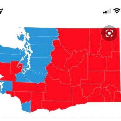 praying common sense prevails- Washington State is NOT blue.  wait, WHAT?