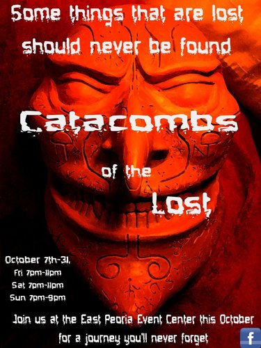 Live updates from Catacombs of the Lost, East Peoria's newest haunted house.