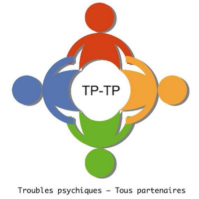 TP-TP : Association d'aide aux personnes atteintes de troubles psychiques, grâce aux interactions entre les aidants, les professionnels et les patients .