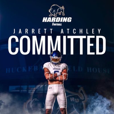 Sheridan High School 6’3 195lbs Football #6/Class Of 2023/Harding Football Commit 🦬 6A ALL STATE jarrettatchley@gmail.com. 2 Chronicles 15:7