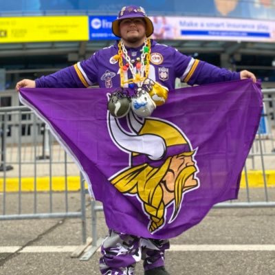 will always love the Vikings, no matter win or lose ! #skol 🗣