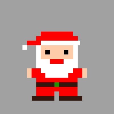 Pixel Santas