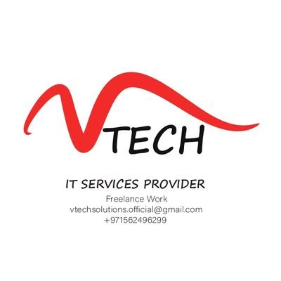 VTECHSOLUTIONs_'s profile picture. VTECH Solutions is providing IT services, i.e. Web Designing - Digital Marketing - Graphic Designing, SEO, Google Ads, SMM, SEM and much more...