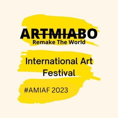 Get your tickets for the ArtMiabo International art festival via the link on our page❤️