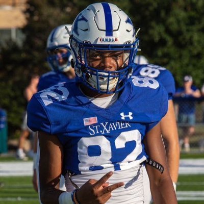 St. Xavier(OH)’23|| 3.5 GPA|| 6'0 170lbs|| WR|| ACT 26|| #(513) 781-7574|| AMDG|| GCL South Receiver of the Year|| GCL South 1st Team|| All Ohio 3rd Team WR