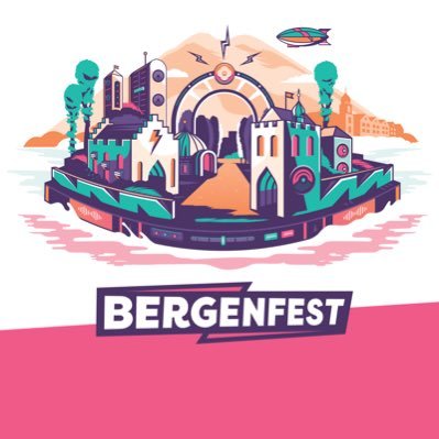 Music festival in Bergen, Norway.